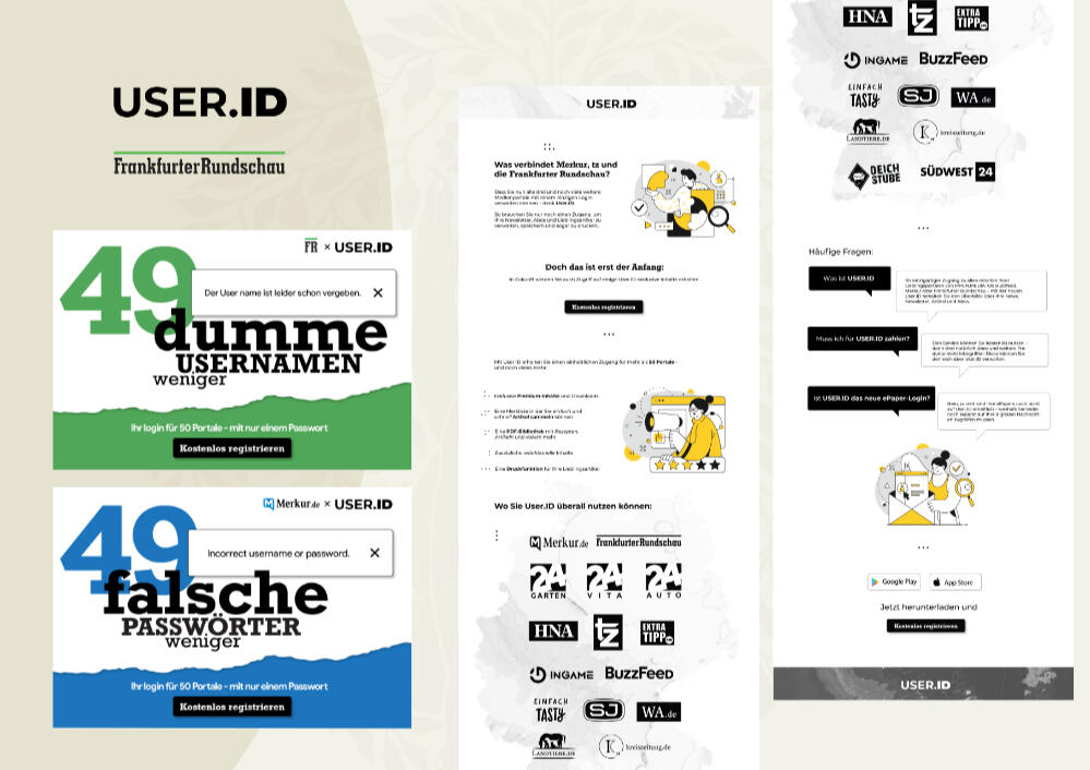 User ID | Onepage