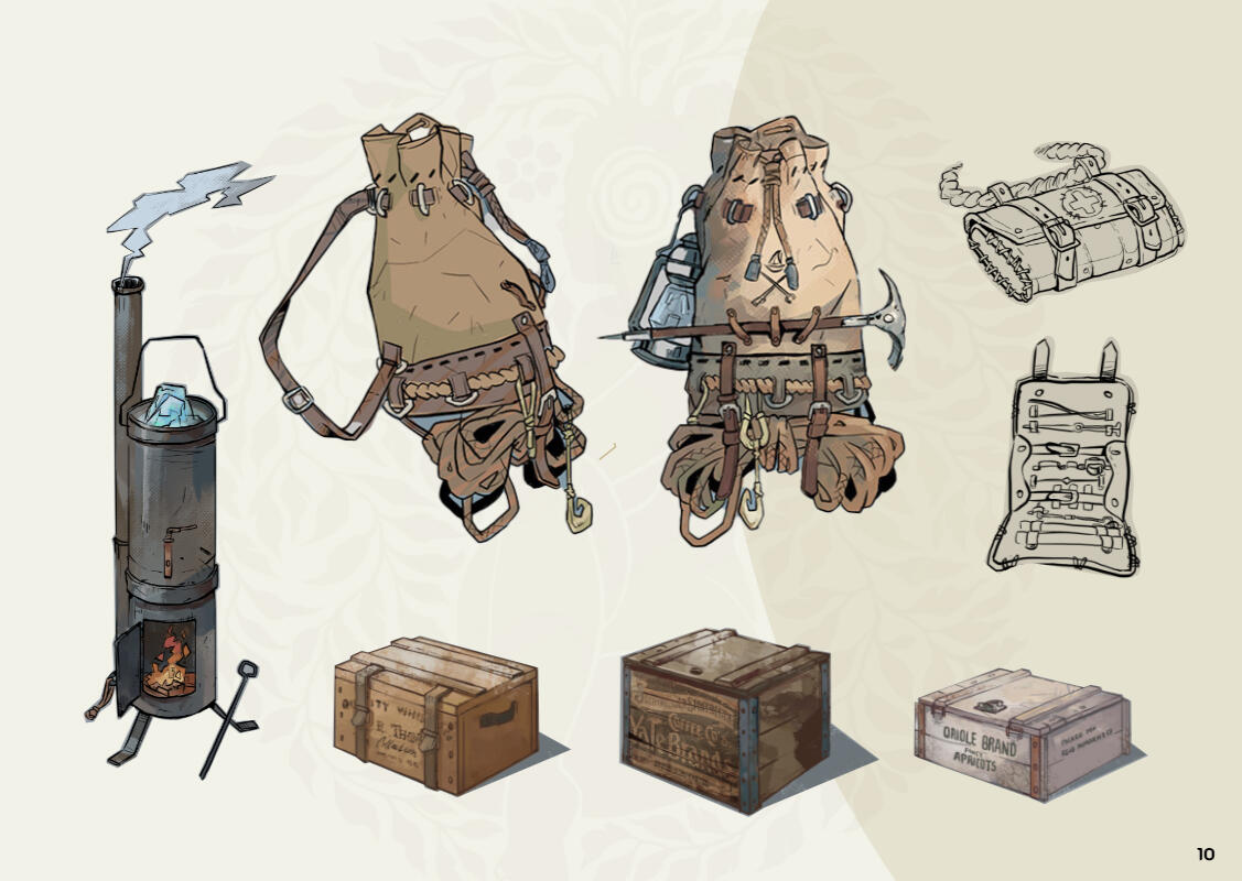 Into the Cold | Props