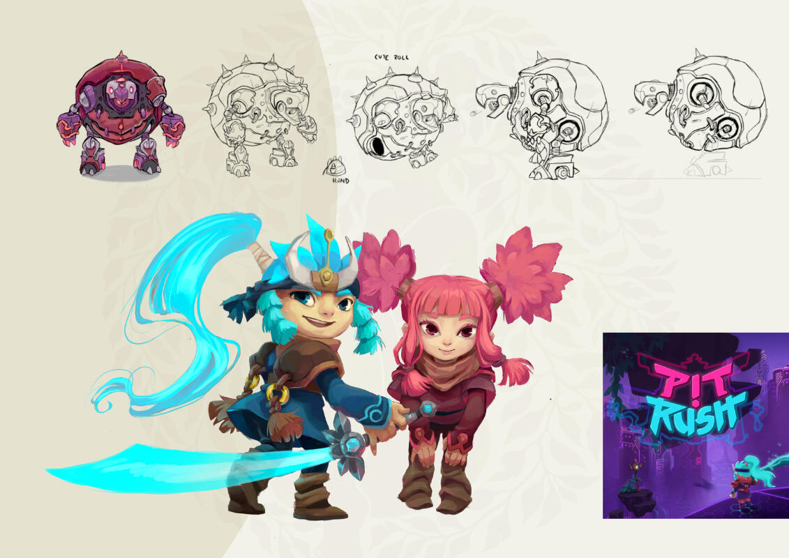 Pitrush | Charakter Design